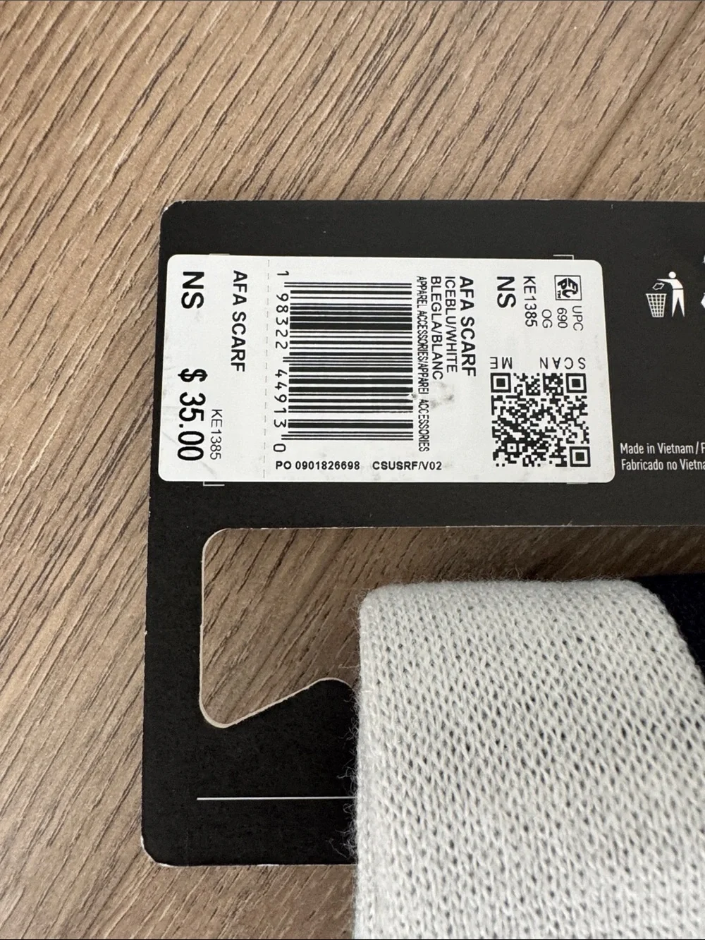 adidas Argentina Light Blue Scarf ⚽️ 🇦🇷 100% original w tags! World cup 2026